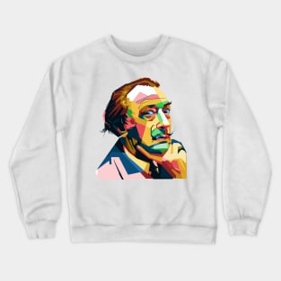 Salvador Dali Colorfull Crewneck Sweatshirt